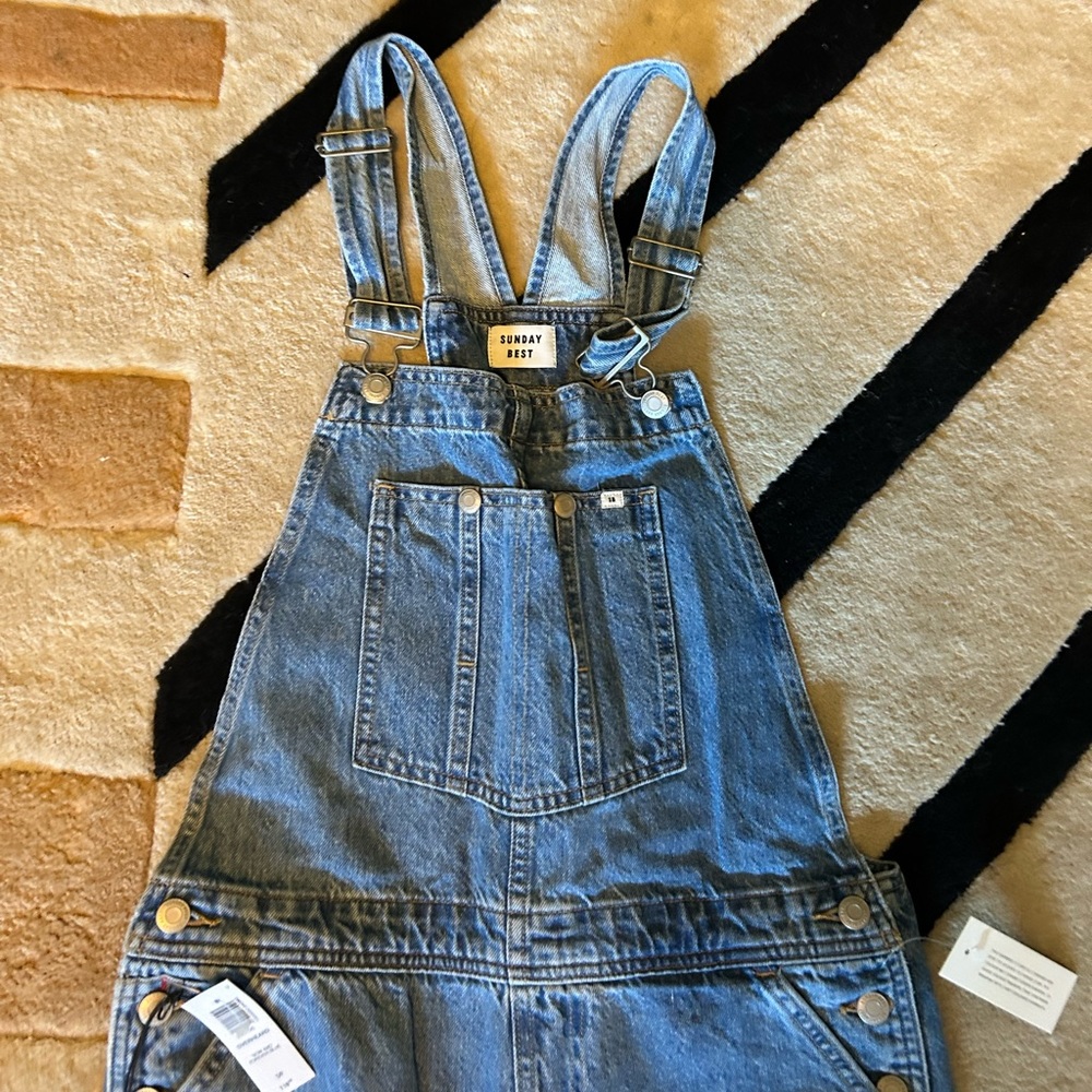 SUNDAY BEST NWT OVERALL SMALL